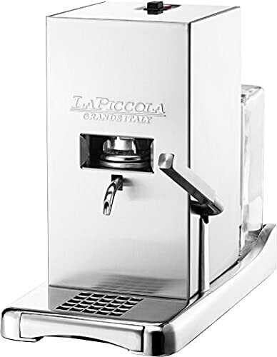 LA PICCOLA Satinata ESE-Pads Siebträgermaschine silber