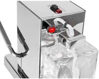 LA PICCOLA Satinata ESE-Pads Siebträgermaschine silber