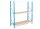 Manorga Schwerlast-Weitspannregal EPSIVOL ZR2018603F4D lichtgrau 180,0 x 60,0 x 200,0 cm