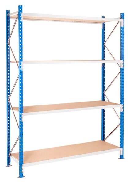 Manorga Schwerlast-Weitspannregal EPSIVOL ZR2518604F4D lichtgrau 180,0 x 60,0 x 250,0 cm