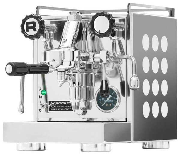 ROCKET® Appartamento Siebträgermaschine chrom