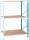 Manorga Anbau-Schwerlastregal EPSIVOL ZR2012603F4S himmelblau, braun 125,0 x 60,0 x 200,0 cm
