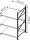 Manorga Anbau-Schwerlastregal EPSIVOL ZR2012803F4S himmelblau, braun 125,0 x 80,0 x 200,0 cm