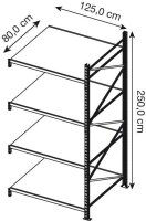 Manorga Anbau-Schwerlastregal EPSIVOL ZR2512804F4S...