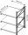 Manorga Anbau-Schwerlastregal EPSIVOL ZR2015103F4S himmelblau, braun 150,0 x 100,0 x 200,0 cm