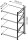 Manorga Anbau-Schwerlastregal EPSIVOL ZR2515804F4S himmelblau, braun 150,0 x 80,0 x 250,0 cm