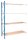 Manorga Anbau-Schwerlast-Weitspannregal EPSIVOL ZR2518804F4S himmelblau, braun 180,0 x 80,0 x 250,0 cm