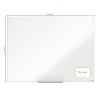 nobo Whiteboard Impression Pro Nano Clean™ 119,1 x 88,3 cm weiß lackierter Stahl