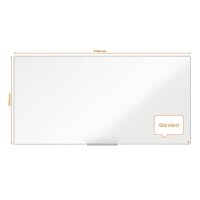 nobo Whiteboard Impression Pro Nano Clean™ 199,2 x 98,0 cm weiß lackierter Stahl