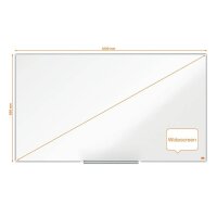 nobo Whiteboard Impression Pro Widescreen Nano Clean™ 122,2 x 69,1 cm weiß lackierter Stahl