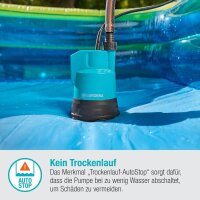 GARDENA Regenfasspumpe 2000/2 Ready-to-Use 18,0 V, mit 1 Akku