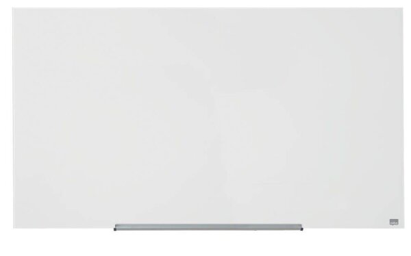 nobo Glas-Magnettafel Impression Pro Widescreen 126,0 x 71,0 cm brillant weiß