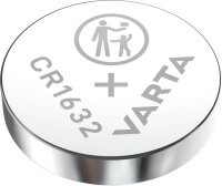 VARTA Knopfzelle CR1632 Lithium 3,0 V, 1 St.