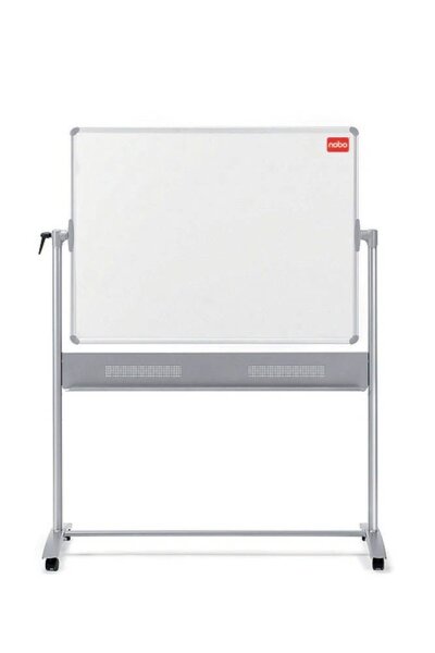 nobo mobiles Whiteboard 120,0 x 90,0 cm weiß emaillierter Stahl