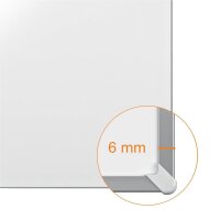 nobo mobiles Whiteboard 120,0 x 90,0 cm weiß emaillierter Stahl