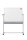 nobo mobiles Whiteboard 120,0 x 90,0 cm weiß emaillierter Stahl