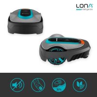 GARDENA smart SILENO city Set Mähroboter für...
