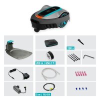 GARDENA smart SILENO city Set Mähroboter für bis zu 600 m², mit 1 Akku