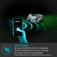 GARDENA smart SILENO city Set Mähroboter für bis zu 600 m², mit 1 Akku