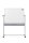 nobo mobiles Whiteboard 150,0 x 120,0 cm weiß emaillierter Stahl