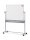 nobo mobiles Whiteboard 120,0 x 90,0 cm weiß lackierter Stahl