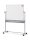 nobo mobiles Whiteboard 150,0 x 120,0 cm weiß lackierter Stahl