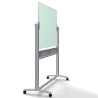 nobo mobile Glas-Magnettafel 120,0 x 90,0 cm weiß