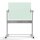 nobo mobile Glas-Magnettafel 120,0 x 90,0 cm weiß