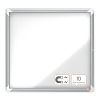 nobo Schaukasten silber 6x DIN A4 69,2 x 3,7 x 75,2 cm, 1 St.