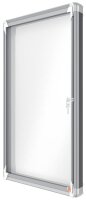 nobo Schaukasten silber 6x DIN A4 69,2 x 3,7 x 75,2 cm, 1 St.