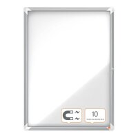 nobo Schaukasten silber 9x DIN A4 75,2 x 3,7 x 100,0 cm, 1 St.