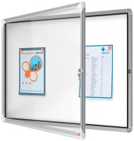nobo Schaukasten silber 8x DIN A4 97,2 x 3,7 x 69,2 cm, 1...