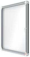 nobo Schaukasten silber 8x DIN A4 97,2 x 3,7 x 69,2 cm, 1 St.