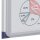 nobo Schaukasten Pacific silber 4x DIN A4 74,2 x 2,2 x 55,0 cm, 1 St.