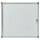 nobo Schaukasten Pacific silber 6x DIN A4 78,4 x 2,2 x 81,5 cm, 1 St.