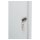 nobo Schaukasten Pacific silber 6x DIN A4 78,4 x 2,2 x 81,5 cm, 1 St.