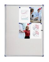 nobo Schaukasten Pacific silber 9x DIN A4 80,5 x 2,2 x...