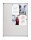 nobo Schaukasten Pacific silber 9x DIN A4 80,5 x 2,2 x 112,0 cm, 1 St.
