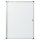 nobo Schaukasten Pacific silber 9x DIN A4 80,5 x 2,2 x 112,0 cm, 1 St.