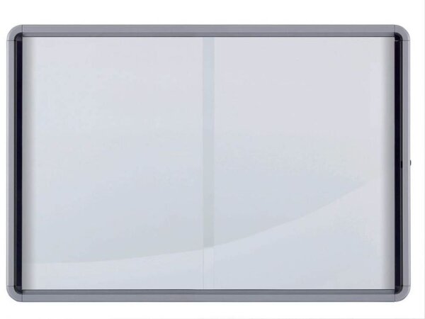 nobo Schaukasten silber 18x DIN A4 141,2 x 5,4 x 100,0 cm, 1 St.