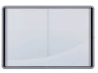 nobo Schaukasten silber 18x DIN A4 141,2 x 5,4 x 100,0...