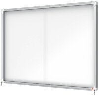 nobo Schaukasten silber 18x DIN A4 141,2 x 5,4 x 100,0 cm, 1 St.
