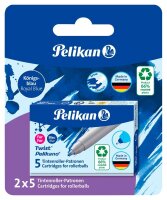 Pelikan Tintenrollerminen blau 10 St.