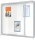 nobo Schaukasten silber 15x DIN A4 119,2 x 5,4 x 100,0 cm, 1 St.
