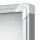 nobo Schaukasten silber 15x DIN A4 119,2 x 5,4 x 100,0 cm, 1 St.