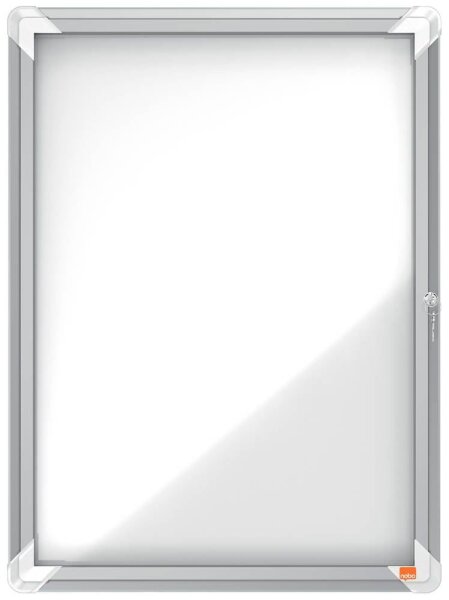 nobo Schaukasten silber 4x DIN A4 69,2 x 4,5 x 53,2 cm, 1 St.