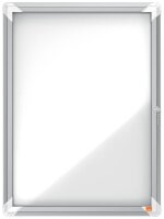 nobo Schaukasten silber 4x DIN A4 69,2 x 4,5 x 53,2 cm, 1...