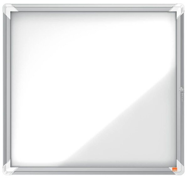 nobo Schaukasten silber 6x DIN A4 69,2 x 4,5 x 75,2 cm, 1 St.