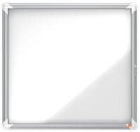 nobo Schaukasten silber 6x DIN A4 69,2 x 4,5 x 75,2 cm, 1...