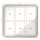 nobo Schaukasten silber 6x DIN A4 69,2 x 4,5 x 75,2 cm, 1 St.